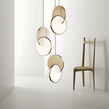 Coin pendant light