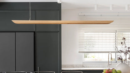 Pendant lamp canoe oak