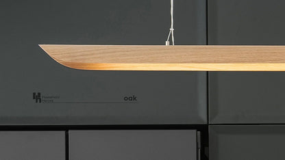 Pendant lamp canoe oak