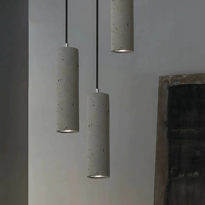 Screed concrete pendant light