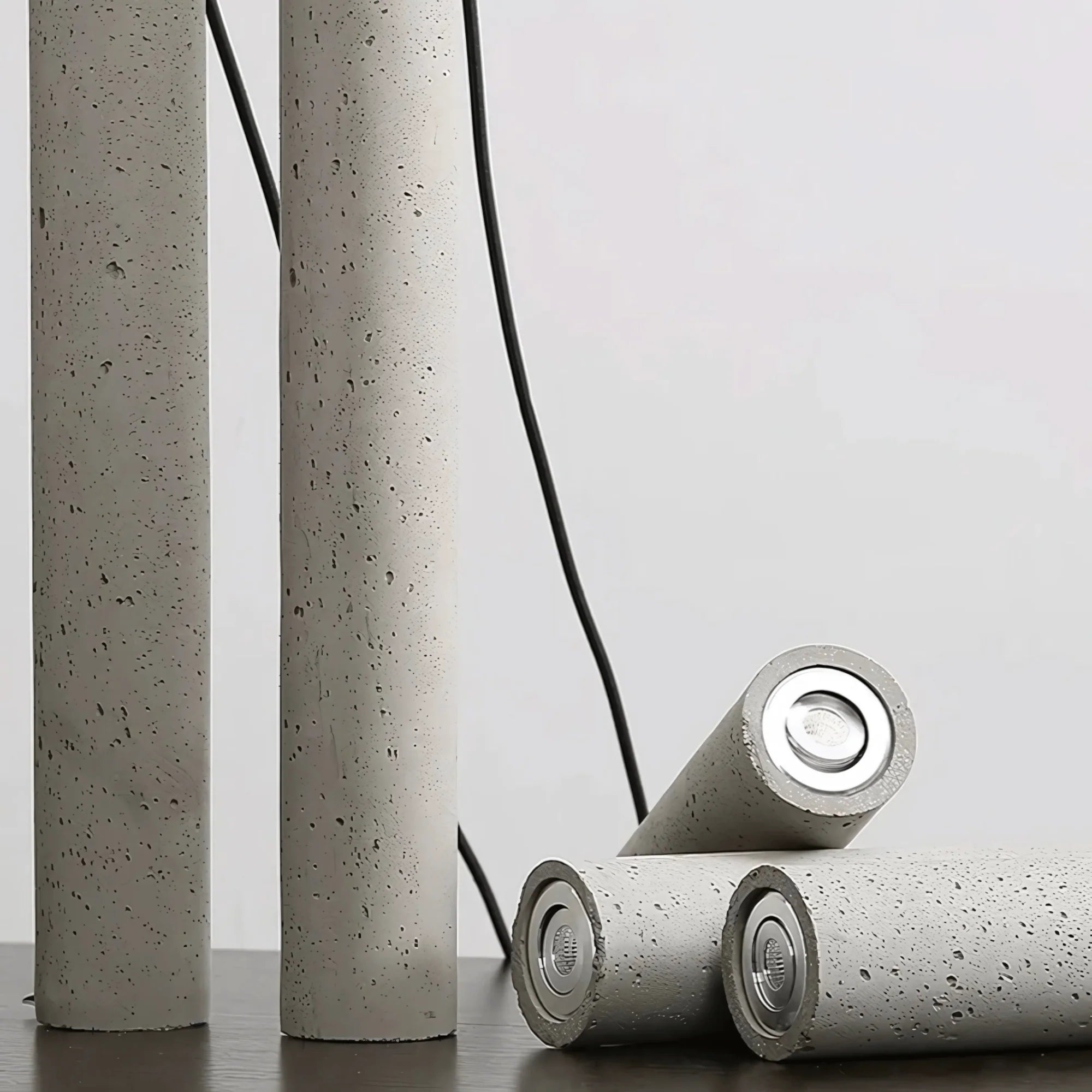 Screed concrete pendant light