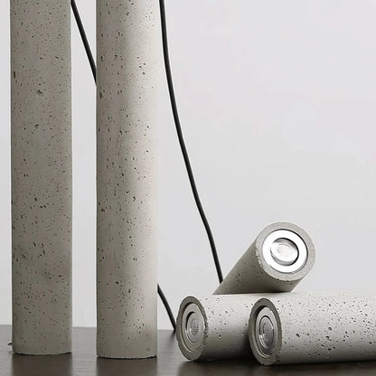 Screed concrete pendant light