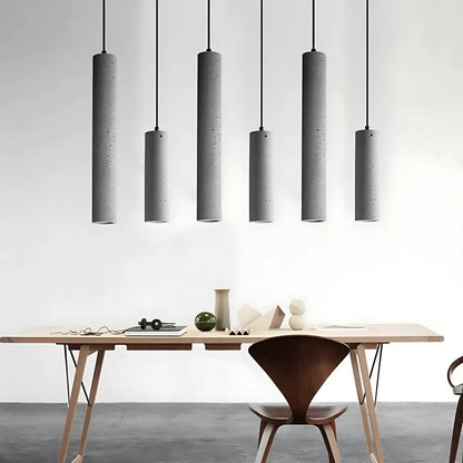 Screed concrete pendant light