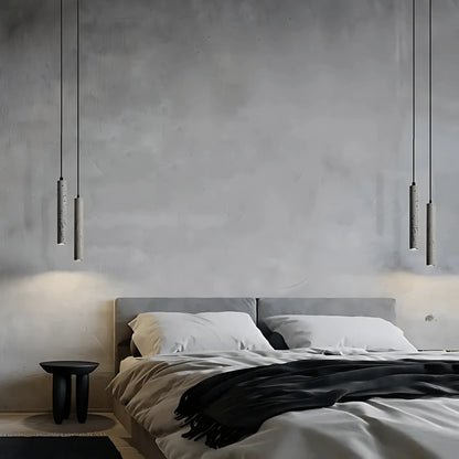 Screed concrete pendant light