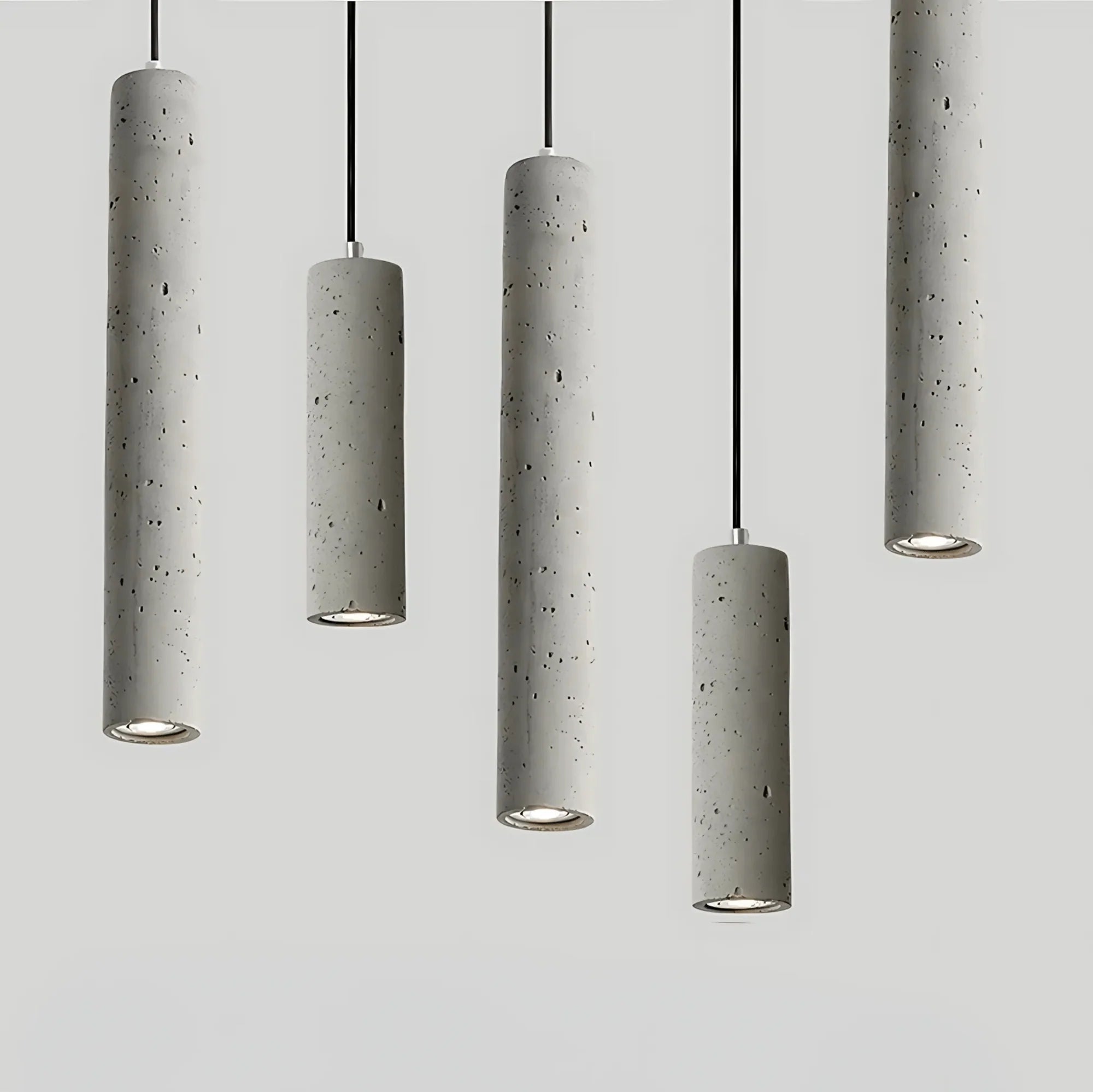Screed concrete pendant light